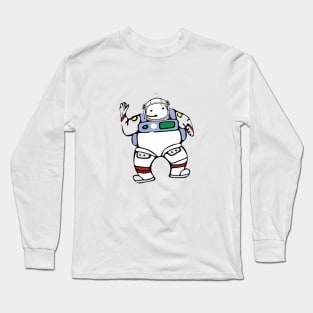 robot astronaut  big Long Sleeve T-Shirt